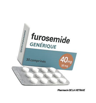 Furosémide générique - boîte de comprimés